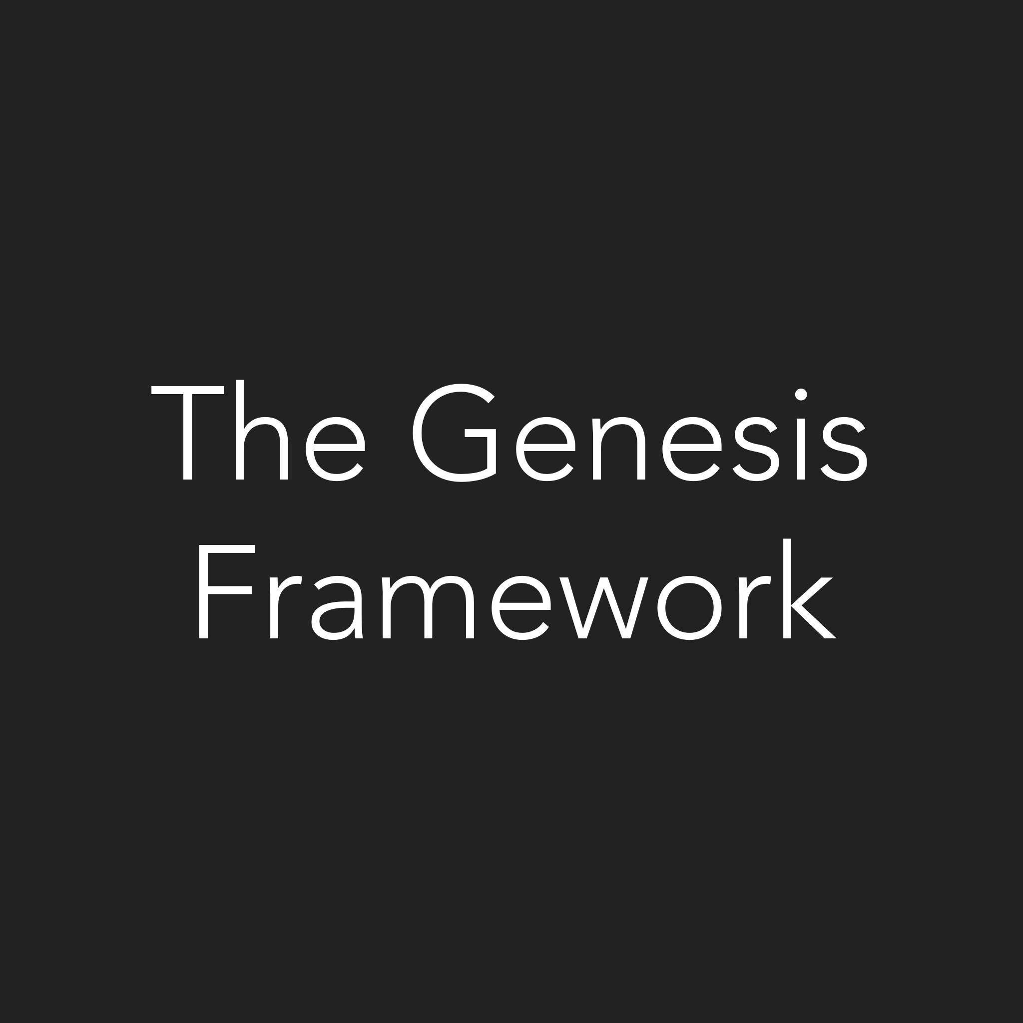 Genesis Programming Language Genesis Framework – Beaver Brains
